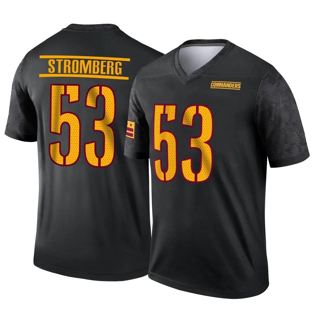 Youth Washington Commanders Ricky Stromberg Nike Alternate Legend Black Jersey Youth Washington Commanders Ricky Stromberg Nike Alternate Legend Black Jersey