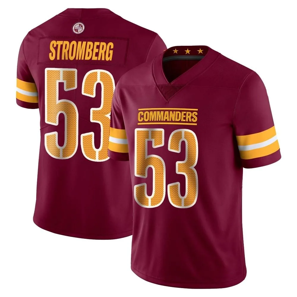 Youth Washington Commanders Ricky Stromberg Nike Vapor Burgundy Limited Jersey Youth Washington Commanders Ricky Stromberg Nike Vapor Burgundy Limited Jersey