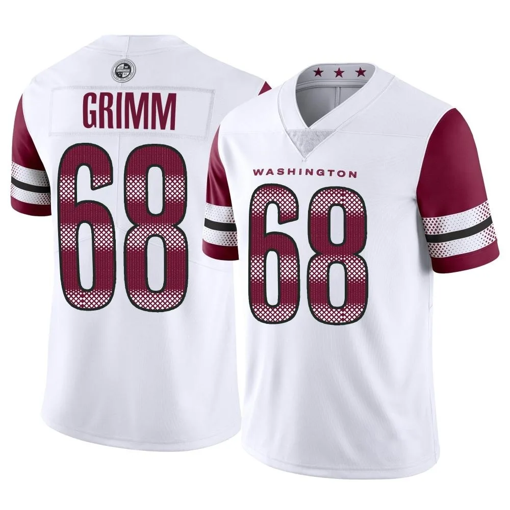 Men's Washington Commanders Russ Grimm Nike Vapor Limited White Jersey Men's Washington Commanders Russ Grimm Nike Vapor Limited White Jersey