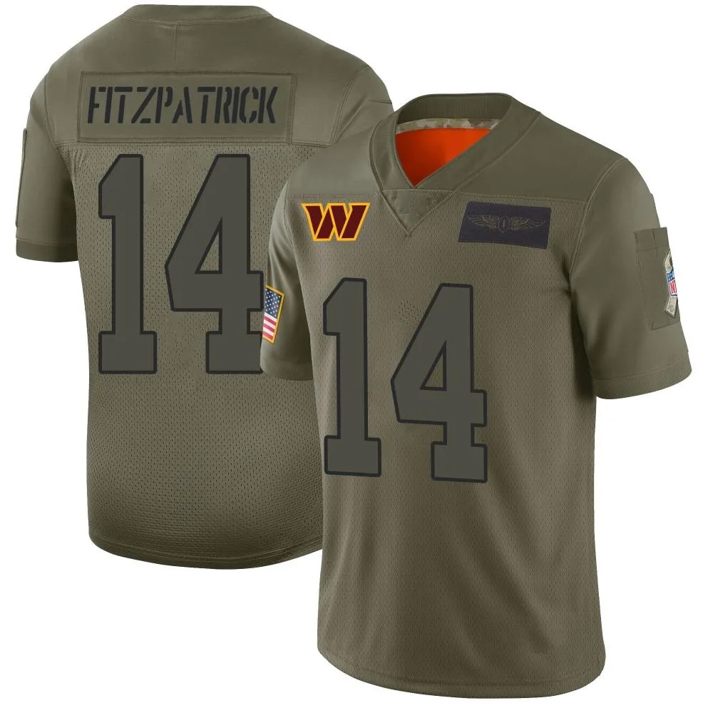 Men's Washington Commanders Ryan Fitzpatrick Nike 2019 Salute to Service Limited Camo Jersey Men's Washington Commanders Ryan Fitzpatrick Nike 2019 Salute to Service Limited Camo Jersey