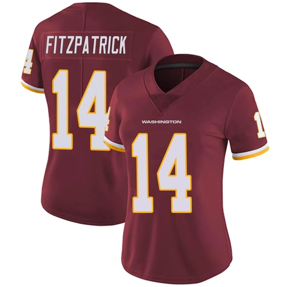 Women's Washington Commanders Ryan Fitzpatrick Nike Burgundy Team Color Vapor Untouchable Limited Jersey Women's Washington Commanders Ryan Fitzpatrick Nike Burgundy Team Color Vapor Untouchable Limited Jersey