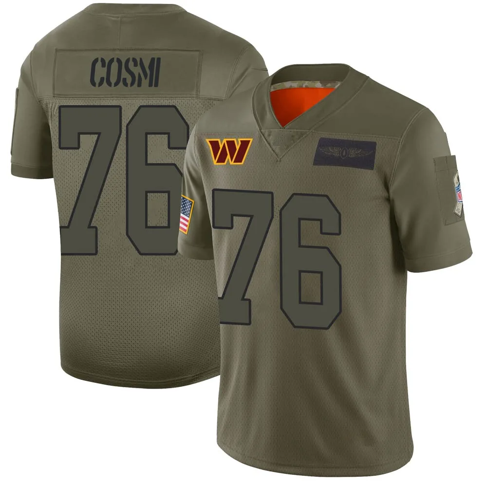 Men's Washington Commanders Sam Cosmi Nike 2019 Salute to Service Limited Camo Jersey Men's Washington Commanders Sam Cosmi Nike 2019 Salute to Service Limited Camo Jersey