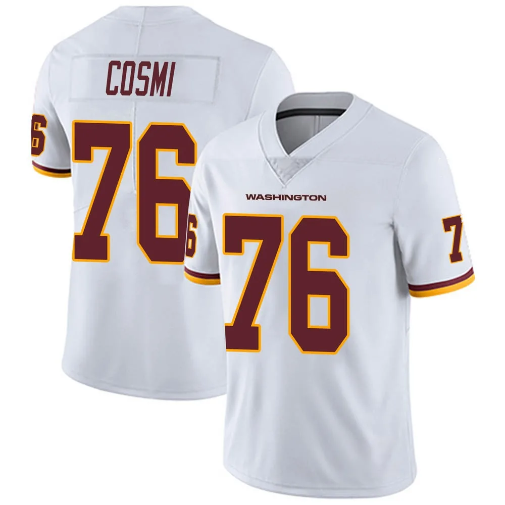 Men's Washington Commanders Sam Cosmi Nike Vapor Untouchable Limited White Jersey Men's Washington Commanders Sam Cosmi Nike Vapor Untouchable Limited White Jersey