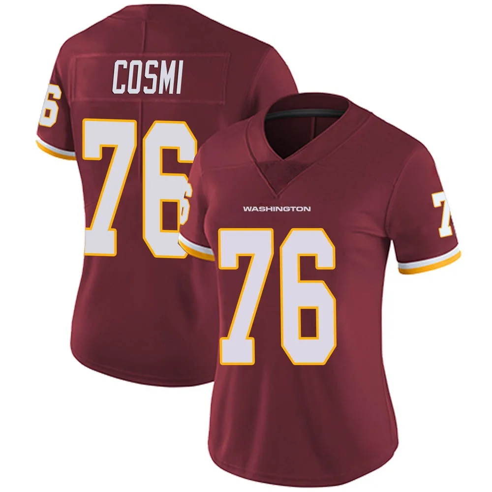 Women's Washington Commanders Sam Cosmi Nike Burgundy Team Color Vapor Untouchable Limited Jersey Women's Washington Commanders Sam Cosmi Nike Burgundy Team Color Vapor Untouchable Limited Jersey