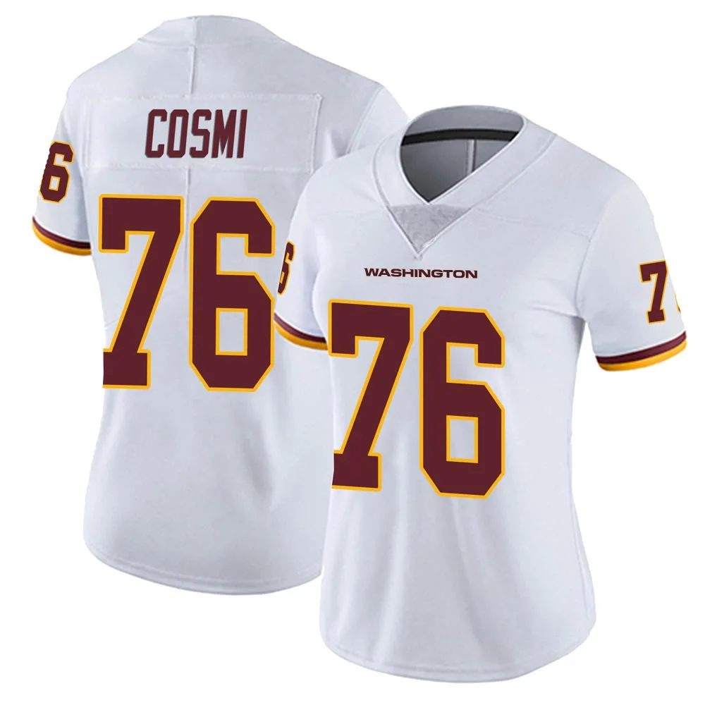Women's Washington Commanders Sam Cosmi Nike Vapor Untouchable Limited White Jersey Women's Washington Commanders Sam Cosmi Nike Vapor Untouchable Limited White Jersey