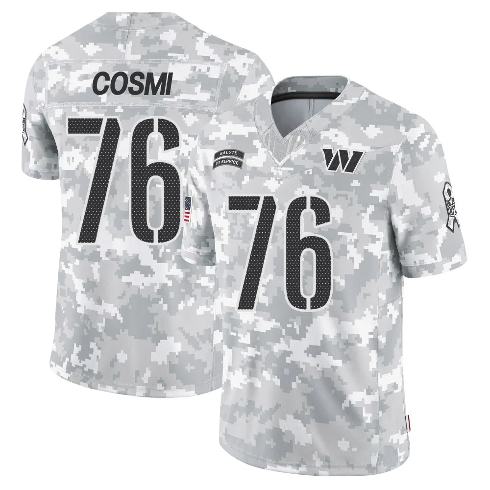 Youth Washington Commanders Sam Cosmi Nike 2024 Salute to Service Limited Arctic Camo Jersey Youth Washington Commanders Sam Cosmi Nike 2024 Salute to Service Limited Arctic Camo Jersey