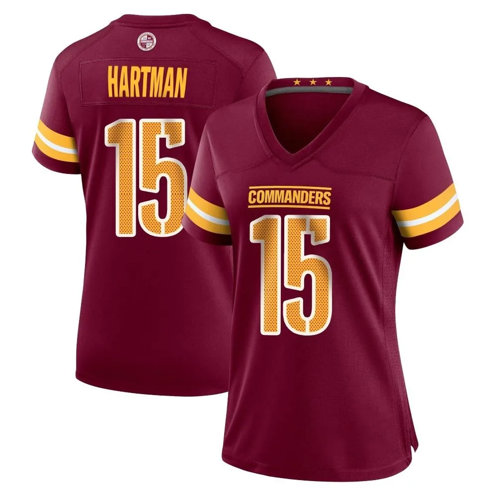 Women's Washington Commanders Sam Hartman Nike Burgundy Game Jersey Women's Washington Commanders Sam Hartman Nike Burgundy Game Jersey