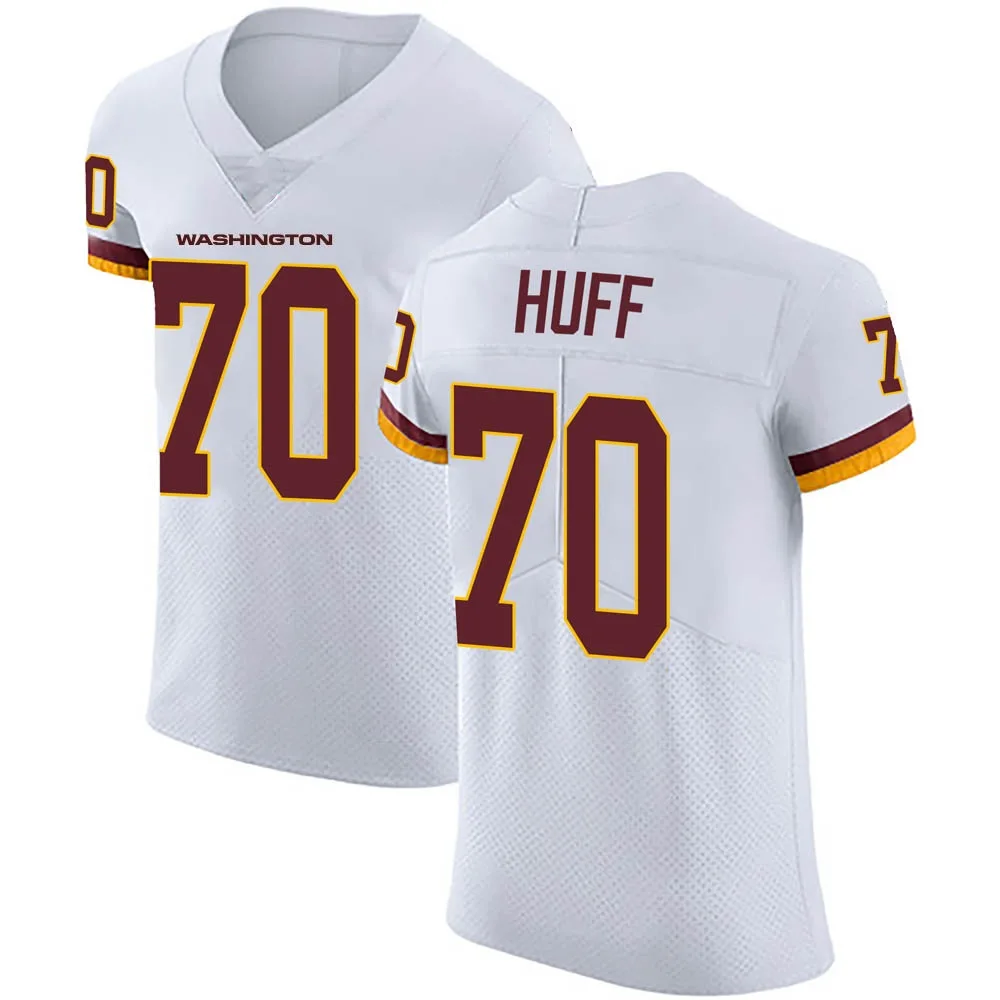 Men's Washington Commanders Sam Huff Nike Vapor Untouchable Elite White Jersey Men's Washington Commanders Sam Huff Nike Vapor Untouchable Elite White Jersey