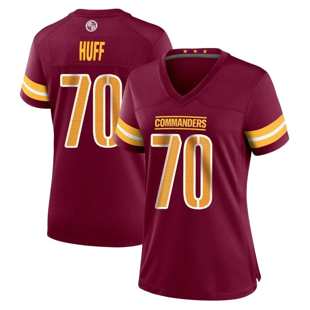 Women's Washington Commanders Sam Huff Nike Burgundy Game Jersey Women's Washington Commanders Sam Huff Nike Burgundy Game Jersey