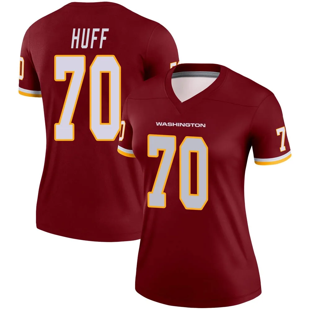 Women's Washington Commanders Sam Huff Nike Burgundy Legend Jersey Women's Washington Commanders Sam Huff Nike Burgundy Legend Jersey