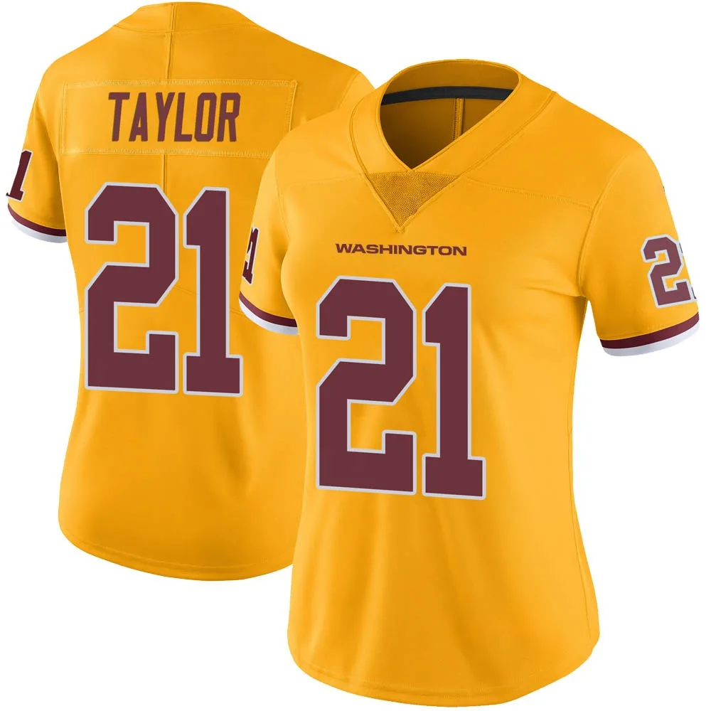 Women's Washington Commanders Sean Taylor Nike Color Rush Limited Gold Jersey