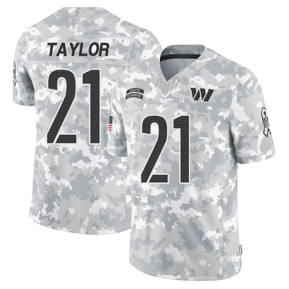 Youth Washington Commanders Sean Taylor Nike 2024 Salute to Service Limited Arctic Camo Jersey Youth Washington Commanders Sean Taylor Nike 2024 Salute to Service Limited Arctic Camo Jersey