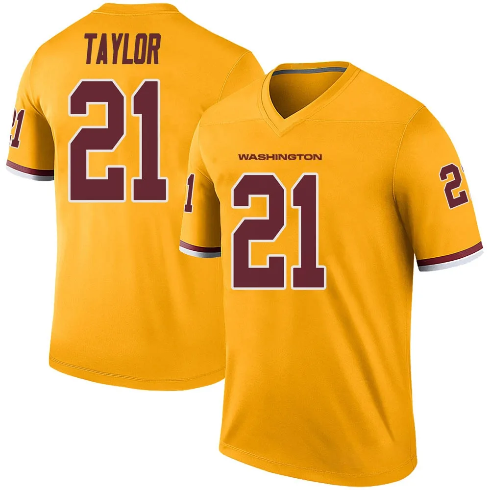 Youth Washington Commanders Sean Taylor Nike Color Rush Legend Gold Jersey Youth Washington Commanders Sean Taylor Nike Color Rush Legend Gold Jersey