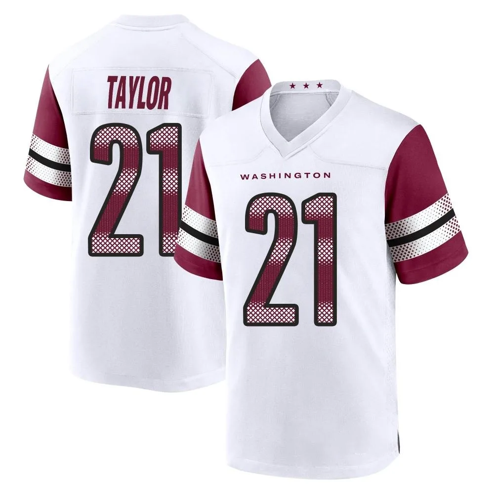 Youth Washington Commanders Sean Taylor Nike Game White Jersey Youth Washington Commanders Sean Taylor Nike Game White Jersey
