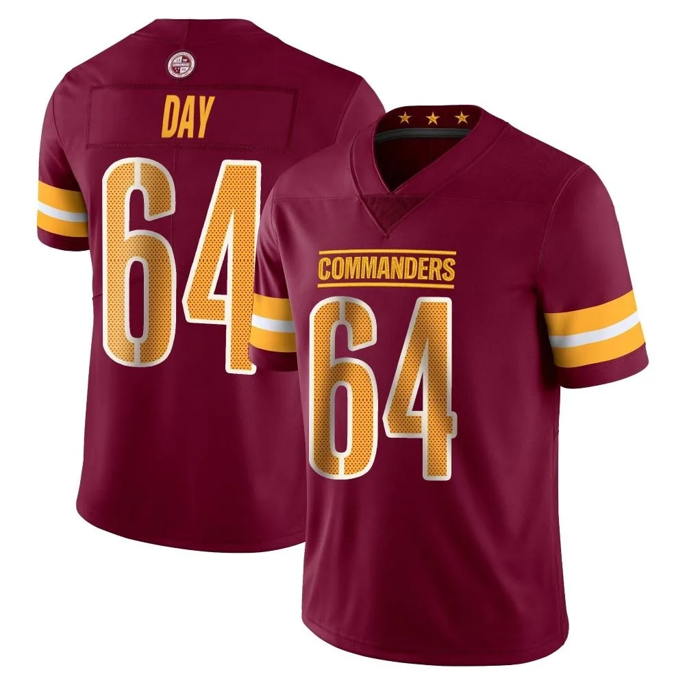 Men's Washington Commanders Sheldon Day Nike Vapor Burgundy Limited Jersey Men's Washington Commanders Sheldon Day Nike Vapor Burgundy Limited Jersey