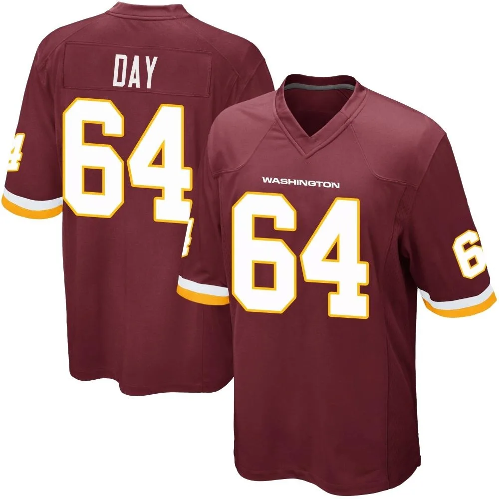 Youth Washington Commanders Sheldon Day Nike Burgundy Team Color Game Jersey Youth Washington Commanders Sheldon Day Nike Burgundy Team Color Game Jersey