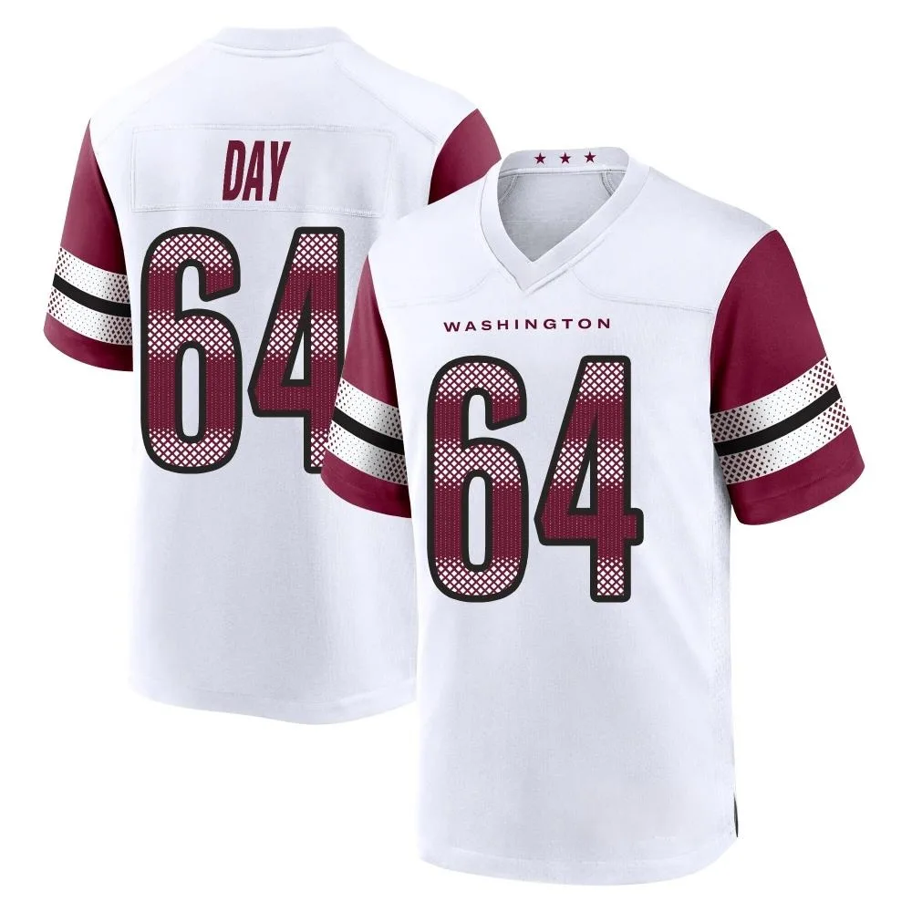 Youth Washington Commanders Sheldon Day Nike Game White Jersey Youth Washington Commanders Sheldon Day Nike Game White Jersey