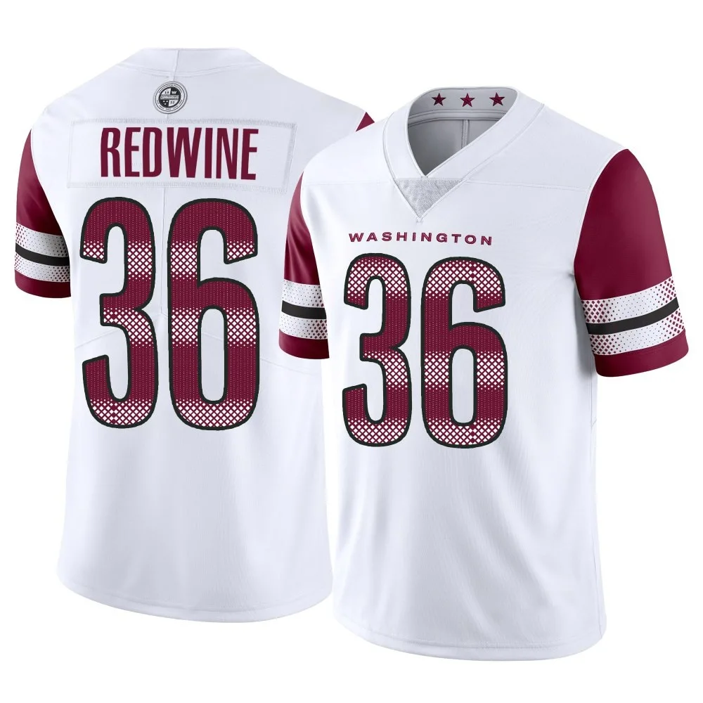 Men's Washington Commanders Sheldrick Redwine Nike Vapor Limited White Jersey Men's Washington Commanders Sheldrick Redwine Nike Vapor Limited White Jersey