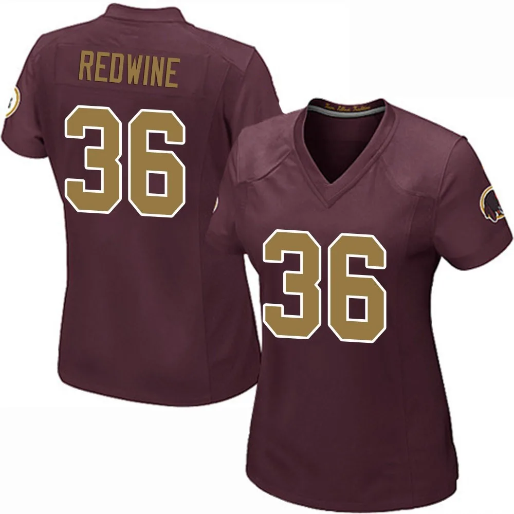 Women's Washington Commanders Sheldrick Redwine Nike Burgundy Alternate Game Jersey Women's Washington Commanders Sheldrick Redwine Nike Burgundy Alternate Game Jersey