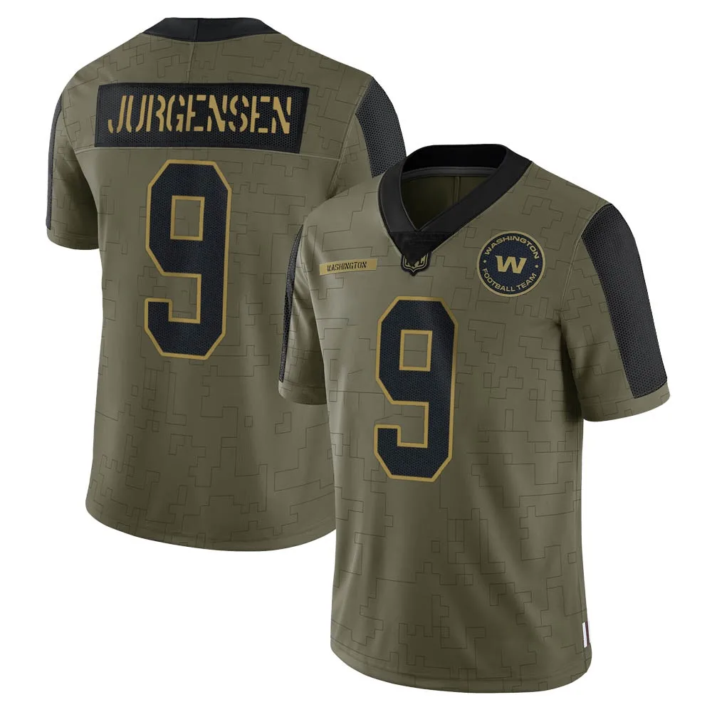 Men's Washington Commanders Sonny Jurgensen Nike 2021 Salute To Service Limited Olive Jersey Men's Washington Commanders Sonny Jurgensen Nike 2021 Salute To Service Limited Olive Jersey