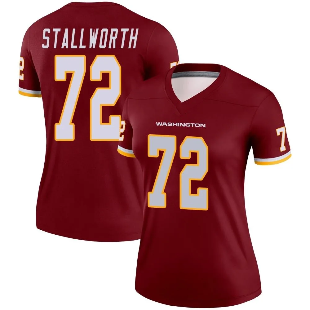 Women's Washington Commanders Taylor Stallworth Nike Burgundy Legend Jersey Women's Washington Commanders Taylor Stallworth Nike Burgundy Legend Jersey
