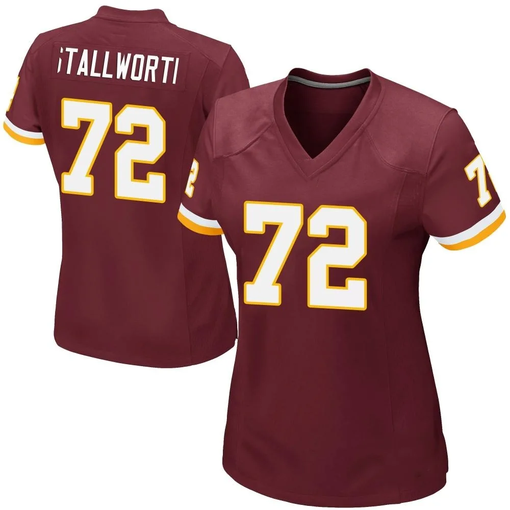 Women's Washington Commanders Taylor Stallworth Nike Burgundy Team Color Game Jersey Women's Washington Commanders Taylor Stallworth Nike Burgundy Team Color Game Jersey