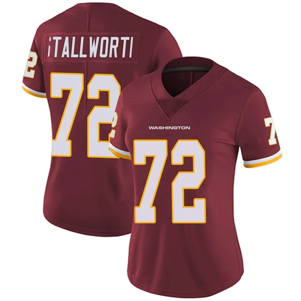 Women's Washington Commanders Taylor Stallworth Nike Burgundy Team Color Vapor Untouchable Limited Jersey