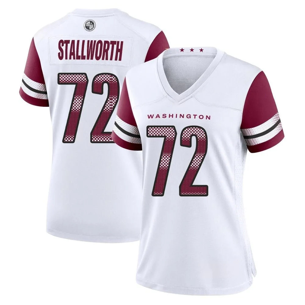 Women's Washington Commanders Taylor Stallworth Nike Game White Jersey Women's Washington Commanders Taylor Stallworth Nike Game White Jersey