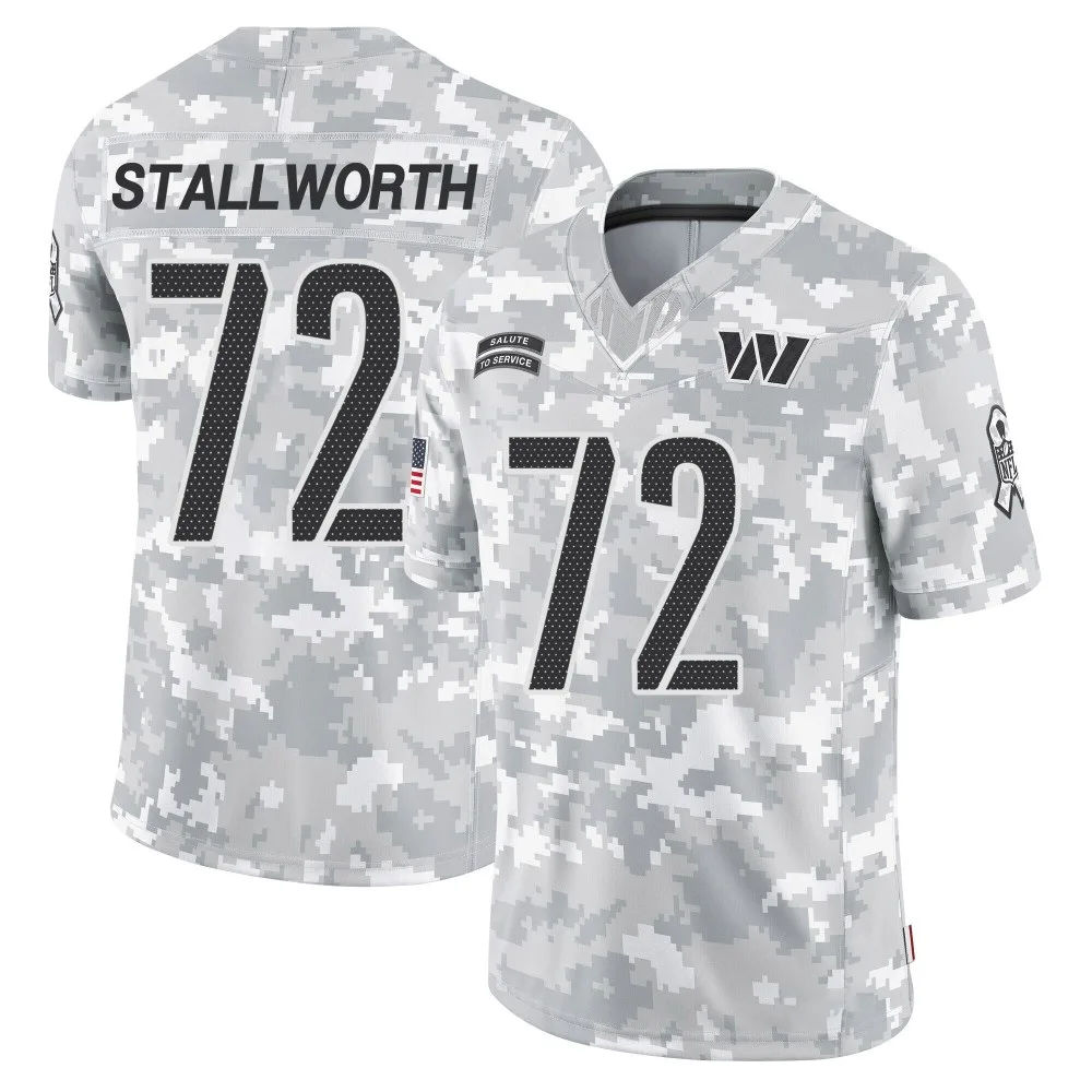 Youth Washington Commanders Taylor Stallworth Nike 2024 Salute to Service Limited Arctic Camo Jersey Youth Washington Commanders Taylor Stallworth Nike 2024 Salute to Service Limited Arctic Camo Jersey