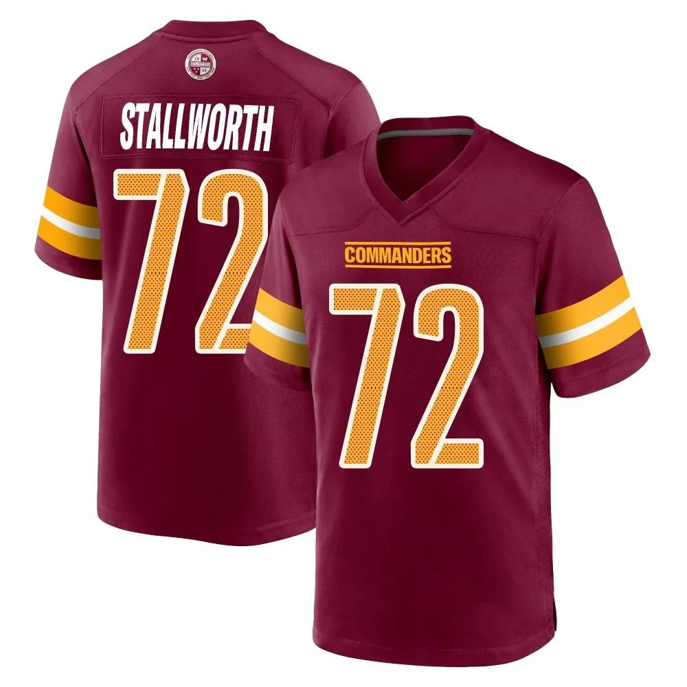 Youth Washington Commanders Taylor Stallworth Nike Burgundy Game Jersey Youth Washington Commanders Taylor Stallworth Nike Burgundy Game Jersey