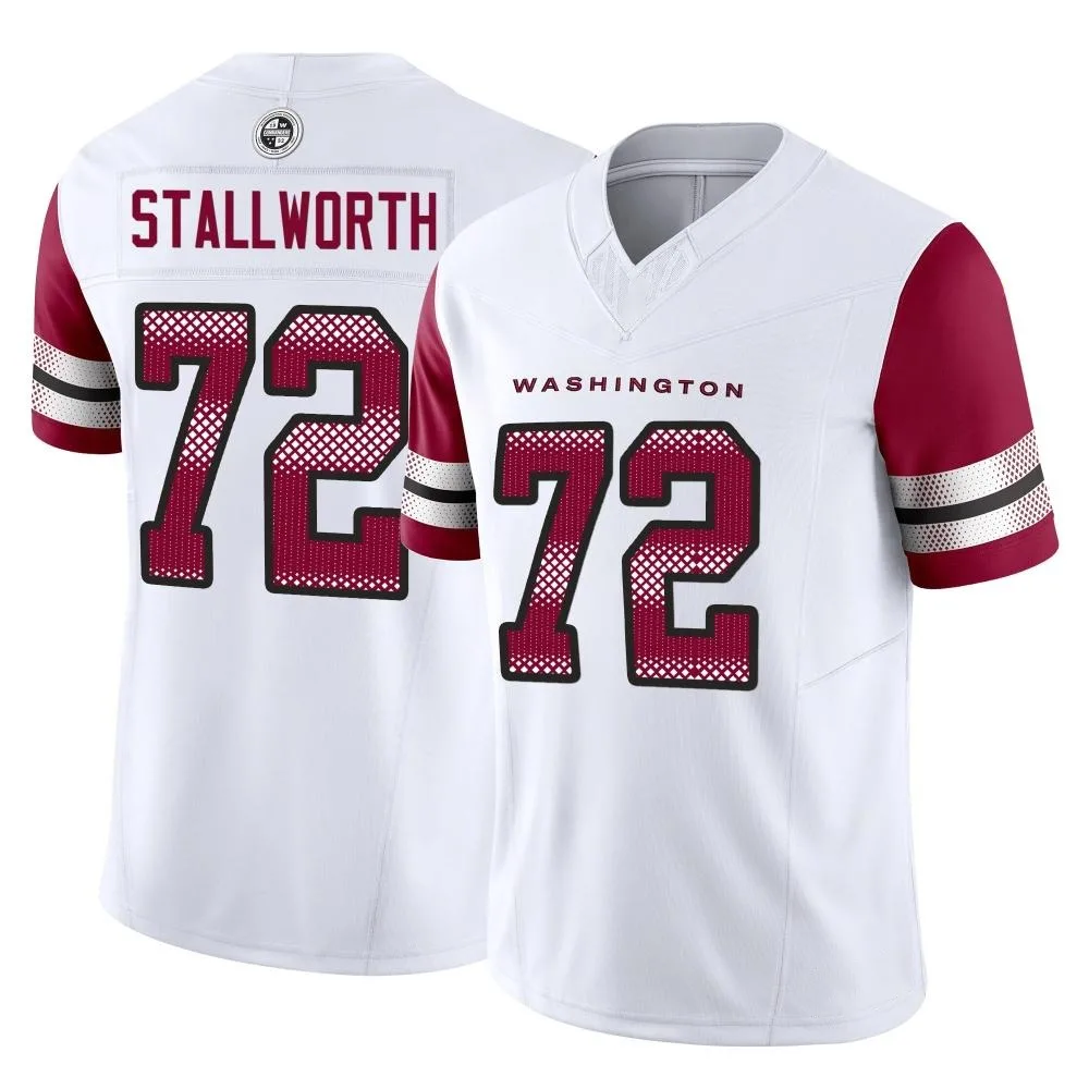 Youth Washington Commanders Taylor Stallworth Nike Vapor F.U.S.E. Limited White Jersey Youth Washington Commanders Taylor Stallworth Nike Vapor F.U.S.E. Limited White Jersey