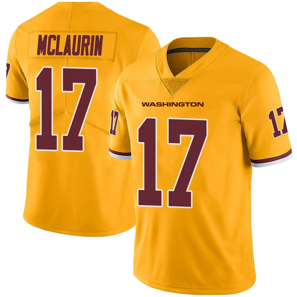 Youth Washington Commanders Terry Mclaurin Nike Color Rush Limited Gold Jersey Youth Washington Commanders Terry Mclaurin Nike Color Rush Limited Gold Jersey
