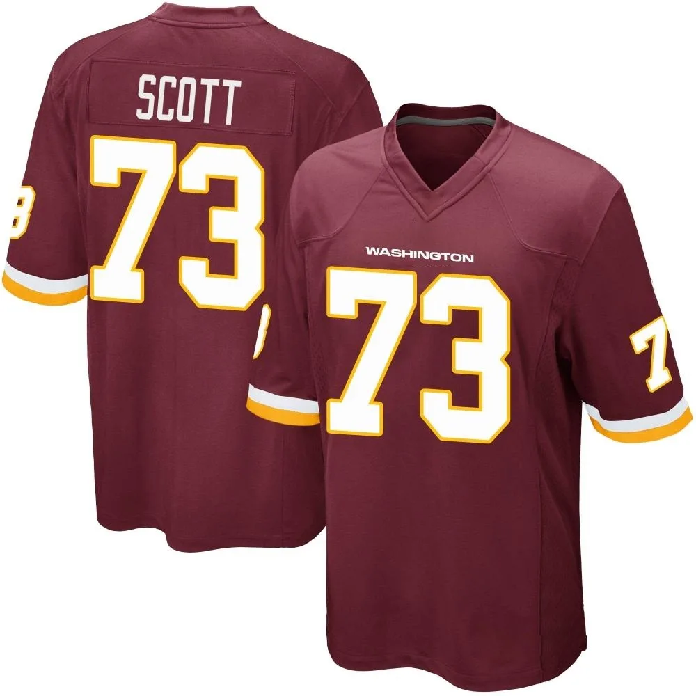 Men's Washington Commanders Trent Scott Nike Burgundy Team Color Game Jersey Men's Washington Commanders Trent Scott Nike Burgundy Team Color Game Jersey