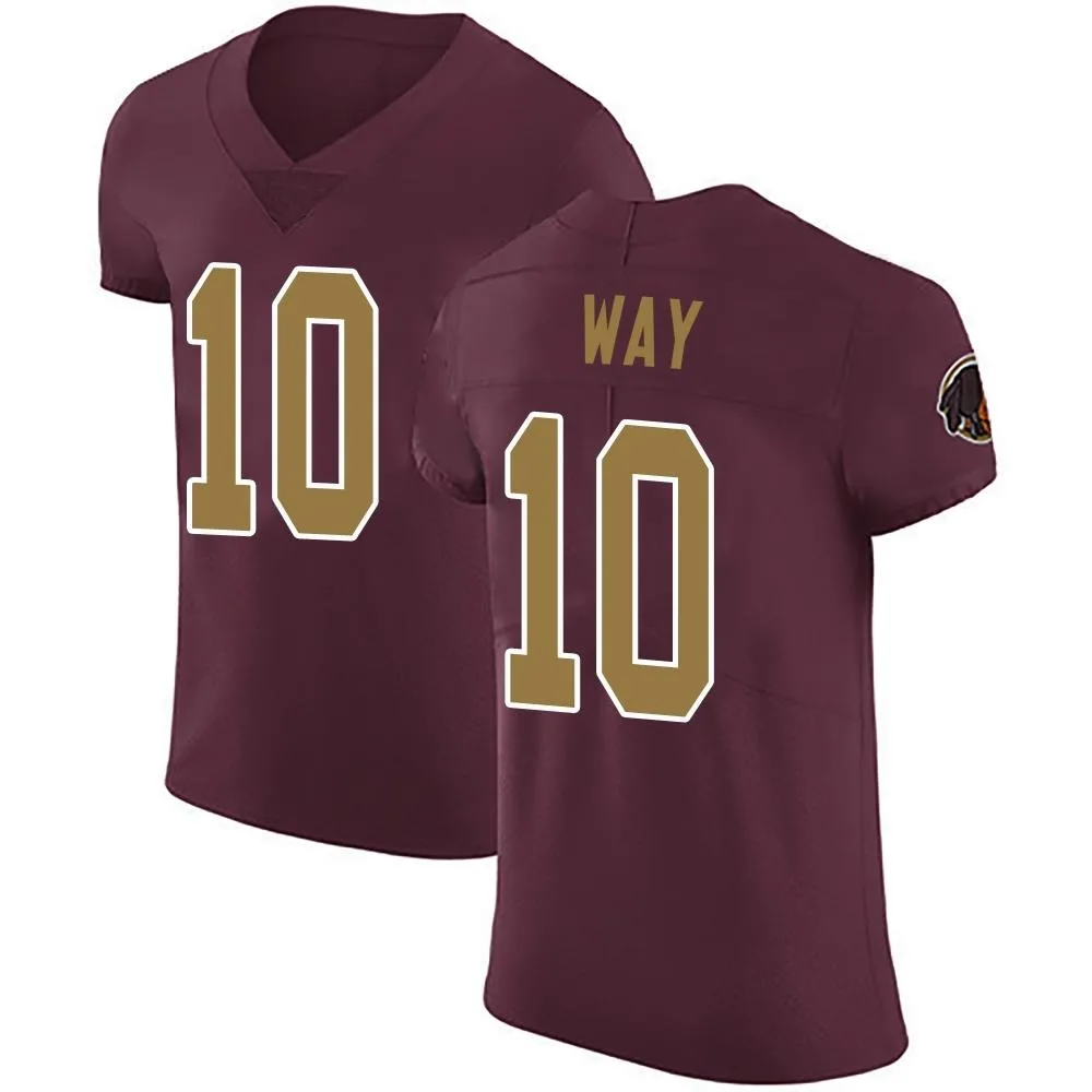 Men's Washington Commanders Tress Way Nike Burgundy Alternate Vapor Untouchable Elite Jersey Men's Washington Commanders Tress Way Nike Burgundy Alternate Vapor Untouchable Elite Jersey