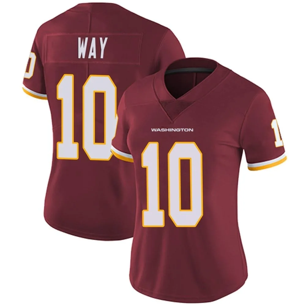Women's Washington Commanders Tress Way Nike Burgundy Team Color Vapor Untouchable Limited Jersey Women's Washington Commanders Tress Way Nike Burgundy Team Color Vapor Untouchable Limited Jersey