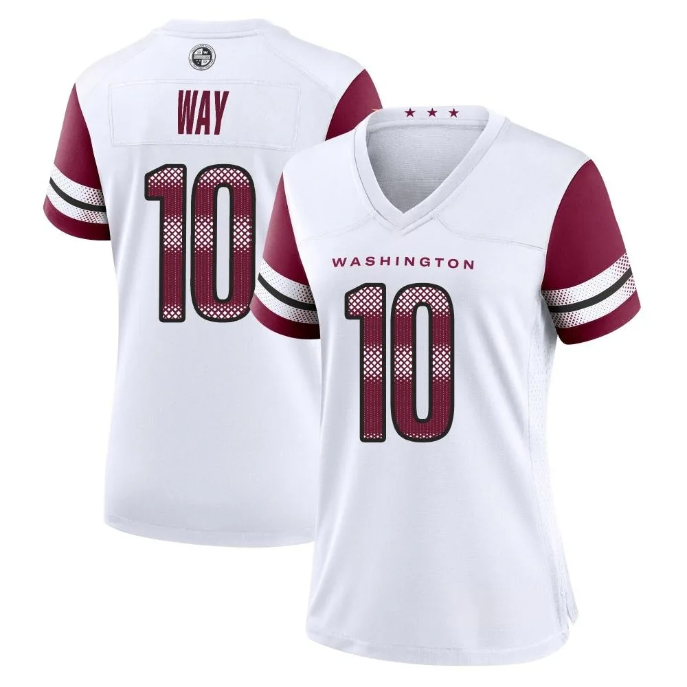 Women's Washington Commanders Tress Way Nike Game White Jersey Women's Washington Commanders Tress Way Nike Game White Jersey
