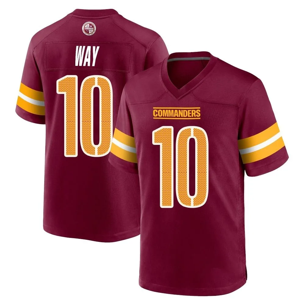 Youth Washington Commanders Tress Way Nike Burgundy Game Jersey Youth Washington Commanders Tress Way Nike Burgundy Game Jersey
