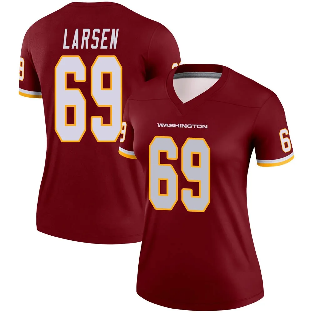 Women's Washington Commanders Tyler Larsen Nike Burgundy Legend Jersey Women's Washington Commanders Tyler Larsen Nike Burgundy Legend Jersey