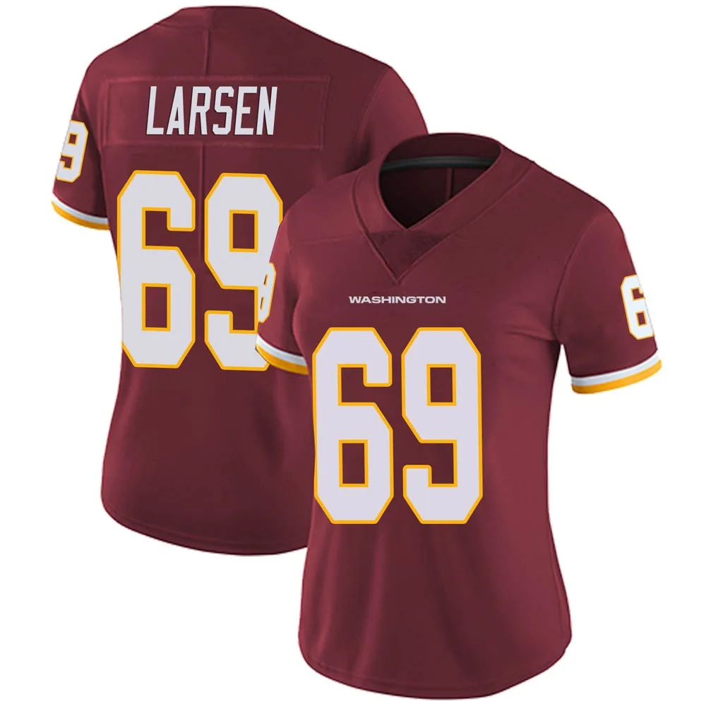 Women's Washington Commanders Tyler Larsen Nike Burgundy Team Color Vapor Untouchable Limited Jersey Women's Washington Commanders Tyler Larsen Nike Burgundy Team Color Vapor Untouchable Limited Jersey