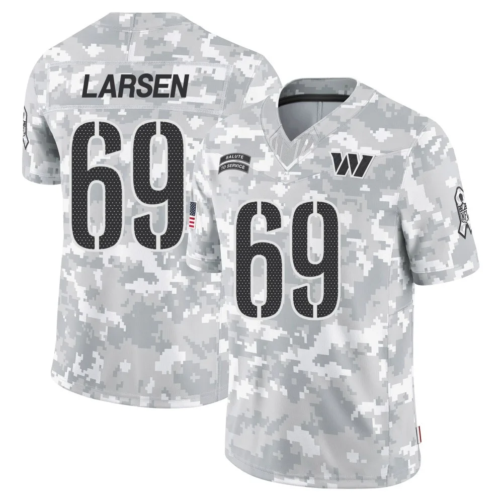 Youth Washington Commanders Tyler Larsen Nike 2024 Salute to Service Limited Arctic Camo Jersey Youth Washington Commanders Tyler Larsen Nike 2024 Salute to Service Limited Arctic Camo Jersey