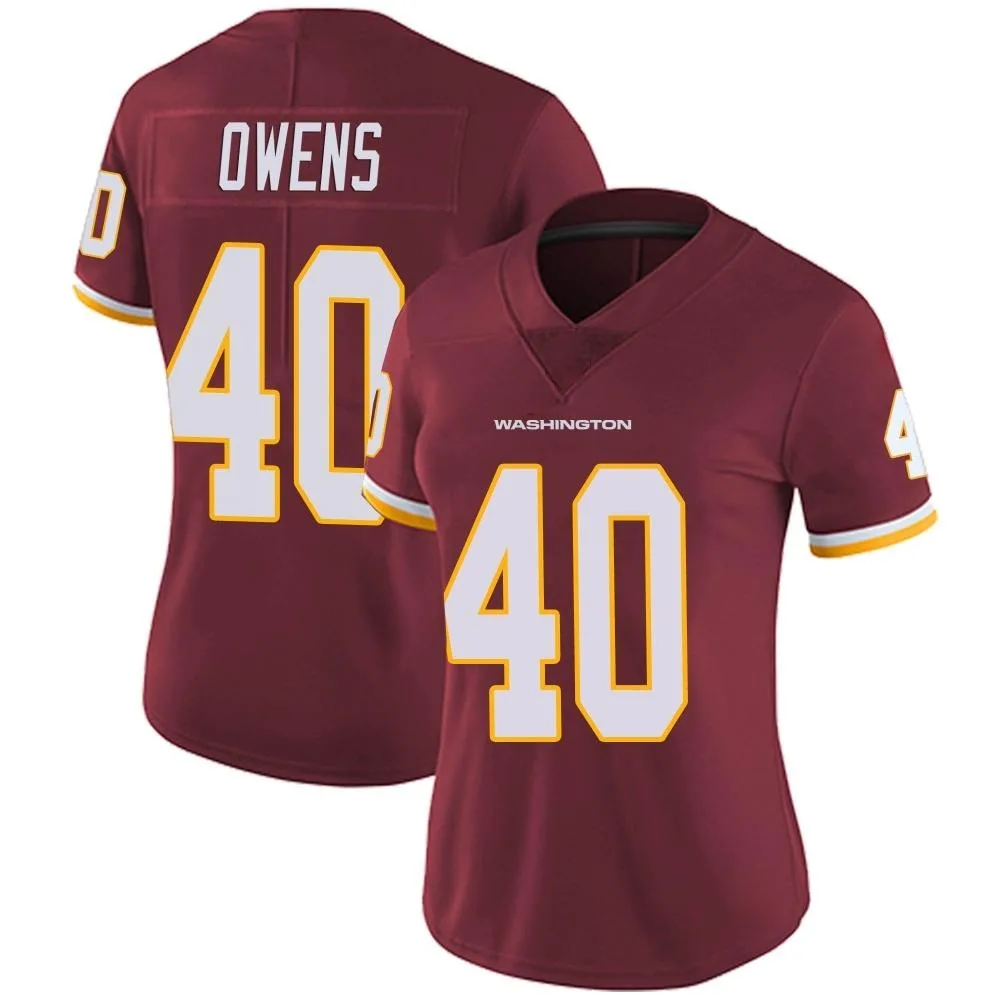 Women's Washington Commanders Tyler Owens Nike Burgundy Team Color Vapor Untouchable Limited Jersey Women's Washington Commanders Tyler Owens Nike Burgundy Team Color Vapor Untouchable Limited Jersey