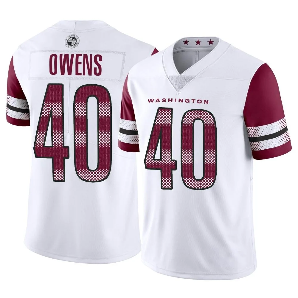 Youth Washington Commanders Tyler Owens Nike Vapor Limited White Jersey Youth Washington Commanders Tyler Owens Nike Vapor Limited White Jersey
