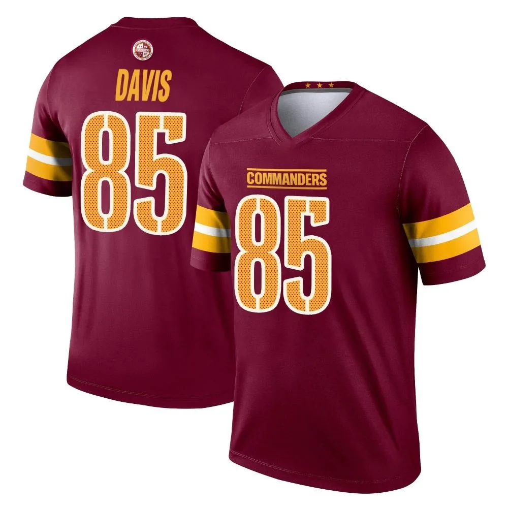 Youth Washington Commanders Vernon Davis Nike Burgundy Legend Jersey Youth Washington Commanders Vernon Davis Nike Burgundy Legend Jersey