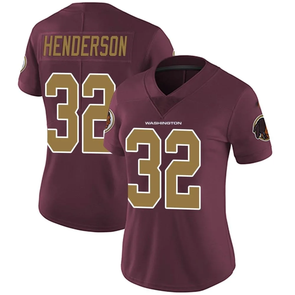 Women's Washington Commanders Xavier Henderson Nike Burgundy Alternate Vapor Untouchable Limited Jersey Women's Washington Commanders Xavier Henderson Nike Burgundy Alternate Vapor Untouchable Limited Jersey