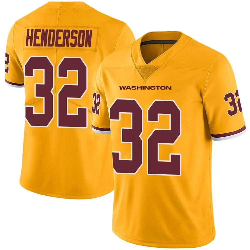Youth Washington Commanders Xavier Henderson Nike Color Rush Limited Gold Jersey Youth Washington Commanders Xavier Henderson Nike Color Rush Limited Gold Jersey