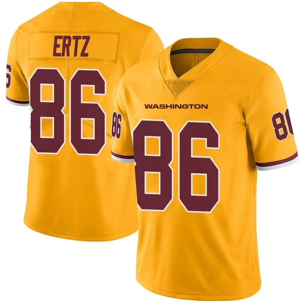 Men's Washington Commanders Zach Ertz Nike Color Rush Limited Gold Jersey Men's Washington Commanders Zach Ertz Nike Color Rush Limited Gold Jersey