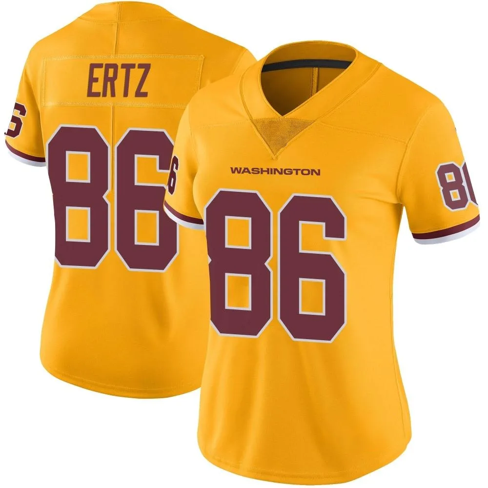 Women's Washington Commanders Zach Ertz Nike Color Rush Limited Gold Jersey Women's Washington Commanders Zach Ertz Nike Color Rush Limited Gold Jersey