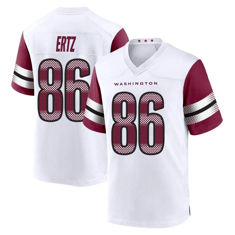 Youth Washington Commanders Zach Ertz Nike Game White Jersey Youth Washington Commanders Zach Ertz Nike Game White Jersey