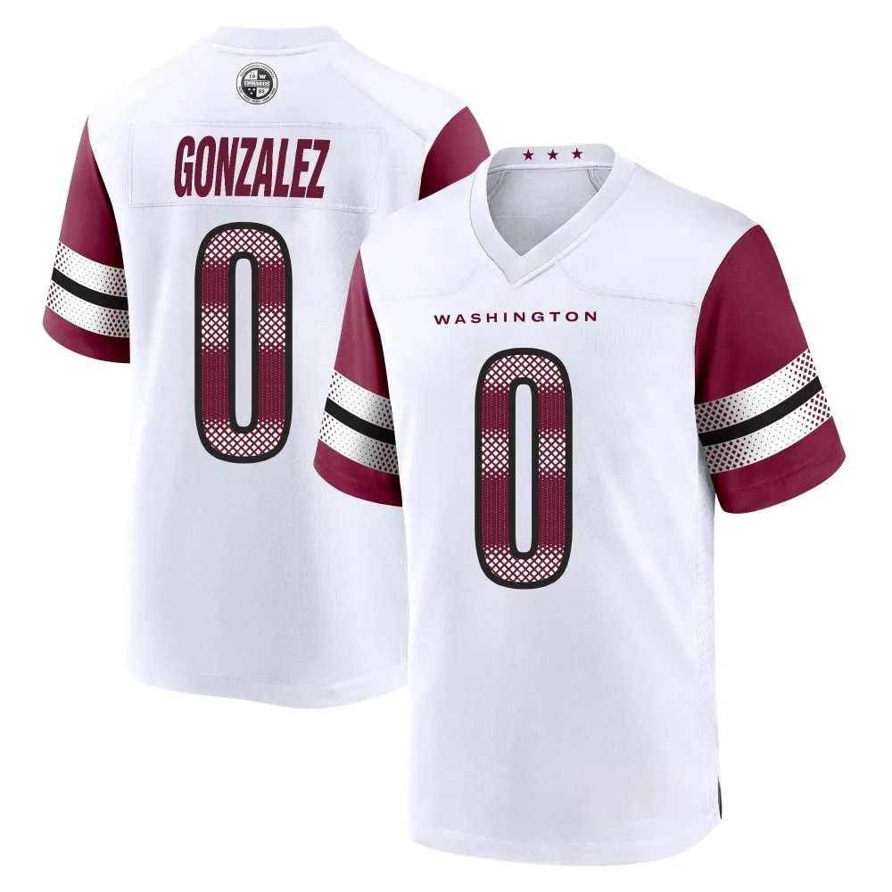 Men's Washington Commanders Zane Gonzalez Nike Game White Jersey Men's Washington Commanders Zane Gonzalez Nike Game White Jersey