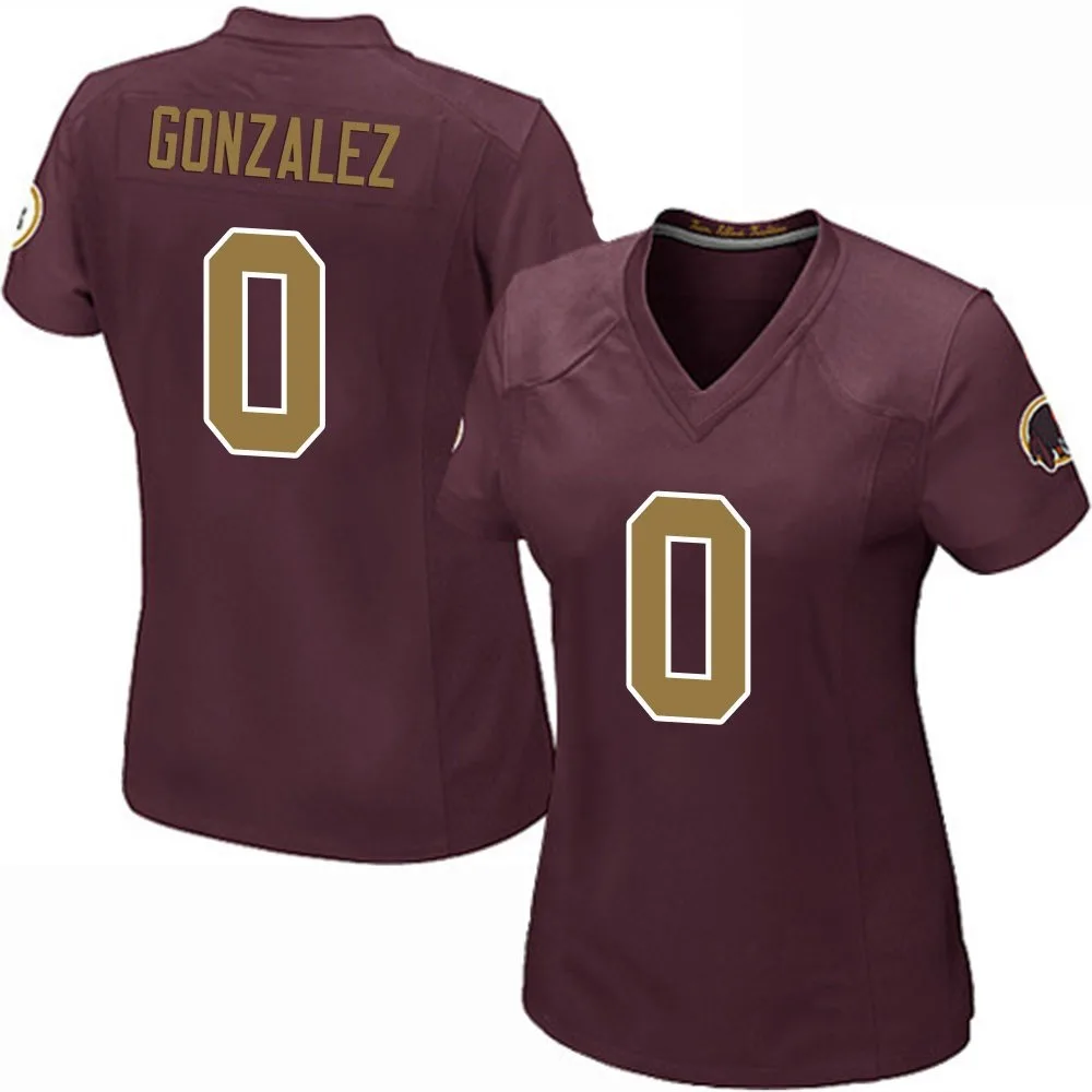 Women's Washington Commanders Zane Gonzalez Nike Burgundy Alternate Game Jersey Women's Washington Commanders Zane Gonzalez Nike Burgundy Alternate Game Jersey